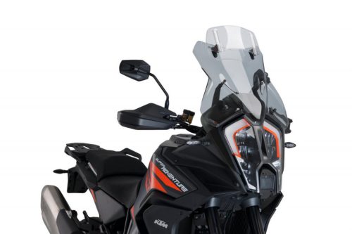 Windscreen PUIG TOURING WITH VISOR 20586H smoke