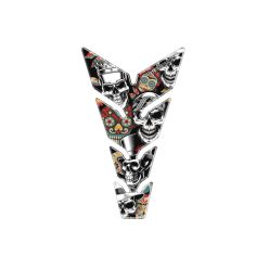 Tank pad PUIG Skull Party 20593N Negru