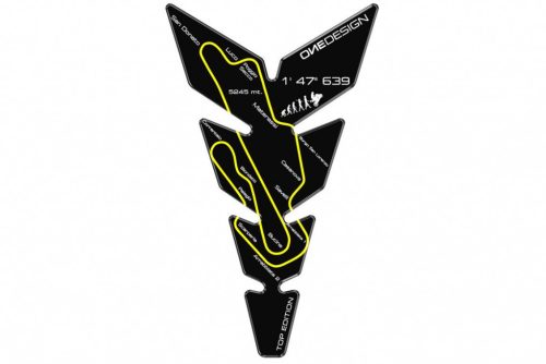 Tank pad PUIG MUGELLO 20597N Negru