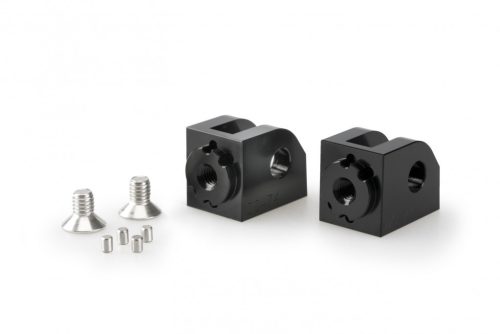 Footpeg adapters PUIG 20675N ajustabila Negru