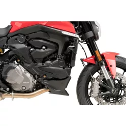 Engine spoiler PUIG 20714J matt black