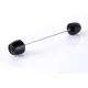 Axle sliders PUIG PHB19 20717N black without color cap