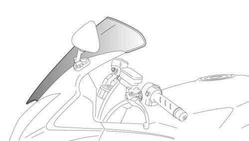 Windscreen PUIG STANDARD 2071H smoke