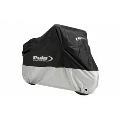 Raincoat motorcycle cover PUIG PUIG LOGO 20727N Negru XXXL