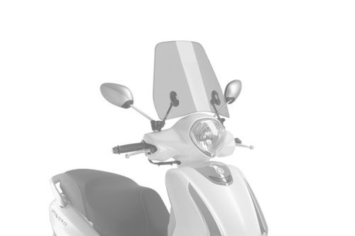 Windshield PUIG URBAN 20748W transparent