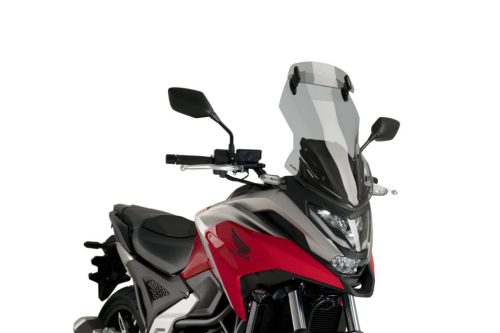 Windscreen PUIG TOURING WITH VISOR 20753H smoke