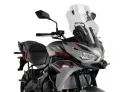 Multiadjustable visor PUIG 2.0 20763W fixed by Suruburi transparent