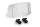 Multiadjustable visor PUIG 2.0 20764W clip-on transparent