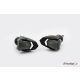 Frame sliders PUIG R19 20792N black with grey rubber