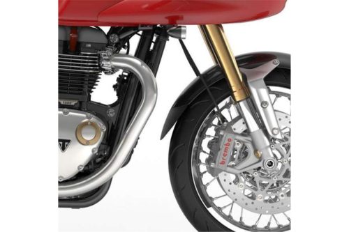 Front fender extension PUIG 20810N Negru