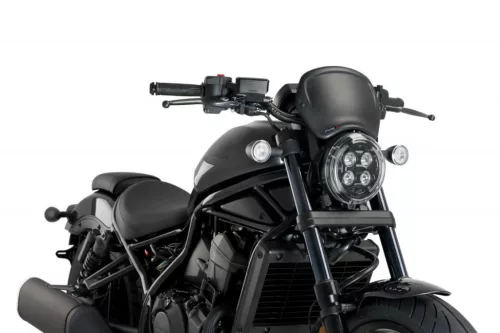 Parbriz PUIG FRONTAL PLATE 20821J matt black