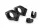 Clamp set PUIG 20831N 25,5 mm Negru