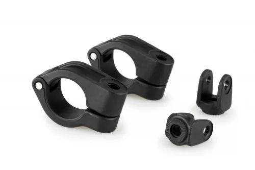 Clamp set PUIG 20831N 25,5 mm Negru