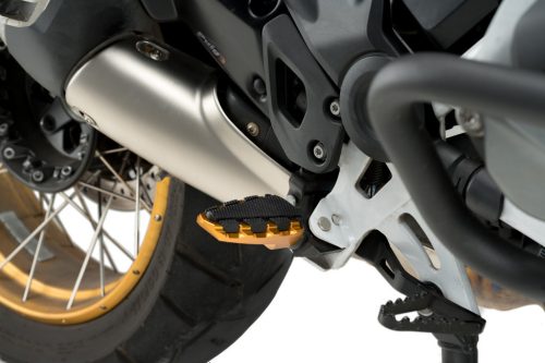 Footpegs without adapters PUIG TRAIL 2.0 20853N Negru