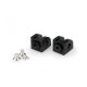 Footpeg adapters PUIG 20883N ajustabila Negru