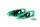Chain tensioner PUIG 21001V verde