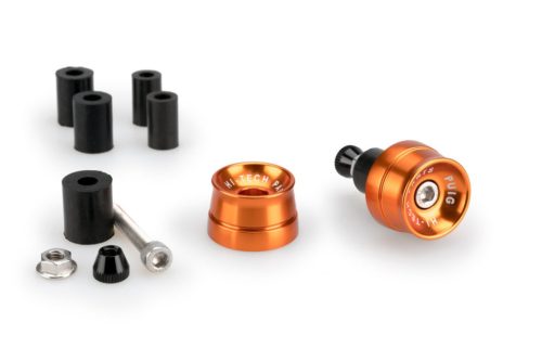 Bar ends PUIG SPEED 21016T portocaliu UNIVERSAL M6 13-18mm.
