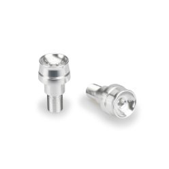 Bar ends PUIG SPEED 21024P argintiu