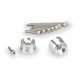 Bar ends PUIG SPEED 21030P argintiu