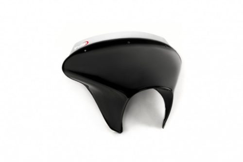 Windscreen PUIG BATWING SML SPORT 21069H smoke matt black housing