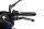 Clutch lever without adapter PUIG 3.0 210NP foldable black/silver