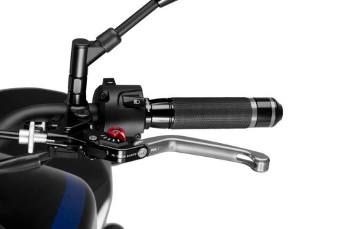 Clutch lever without adapter PUIG 3.0 210PR foldable silver/red