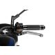 Clutch lever without adapter PUIG 3.0 210PT foldable silver/orange