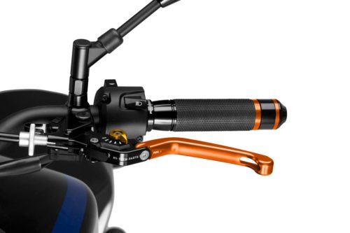 Clutch lever without adapter PUIG 3.0 210TO foldable orange/gold