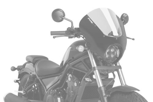 Semifairing PUIG DARK NIGHT 21103F dark smoke