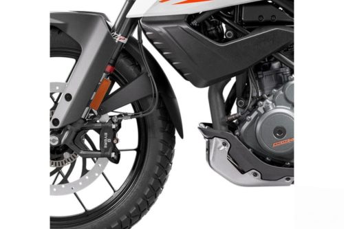 Front fender extension PUIG 21168N Negru