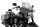 Parbriz PUIG HIGH-ROAD TOURING 21236H smoke pentru HARLEY DAVIDSON FLSB 1745 Softail Sport Glide 2018-2024