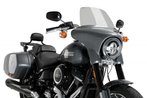 Parbriz PUIG HIGH-ROAD TOURING 21236H smoke pentru HARLEY DAVIDSON FLSB 1745 Softail Sport Glide 2018-2024