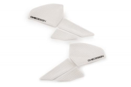 Side tank pad PUIG SPECIFIC 21305W transparent