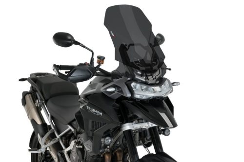 Windscreen PUIG TOURING 21336F dark smoke