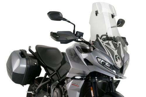 Windscreen PUIG TOURING WITH VISOR 21403H smoke