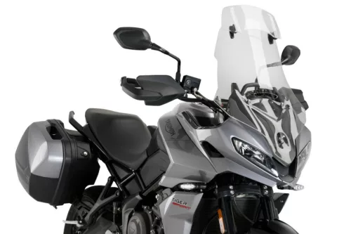 Parbriz PUIG TOURING WITH VISOR 21403H fumuriu