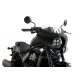 Semifairing PUIG MIRAGE 21460W transparent gloss black housing