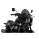 Semifairing PUIG MIRAGE 21461F dark smoke gloss black housing