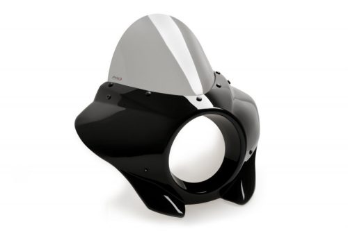Semifairing PUIG MIRAGE 21461H smoke gloss black housing