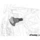 Frame sliders PUIG R19 21494N black with grey rubber