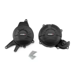 Capace motor PUIG Track for Championship 21500N Negru