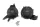 Engine covers PUIG Track for Championship 21500N Negru