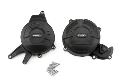 Capace motor PUIG Track for Championship 21500N Negru