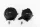 Engine covers PUIG Track for Championship 21505N Negru included 2 covers