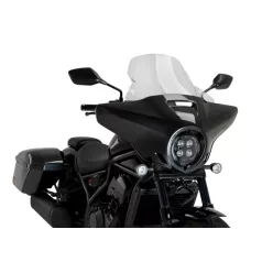   Parbriz PUIG HIGH - ROAD 21545W transparent pentru HONDA CMX 1100 Rebel 2023