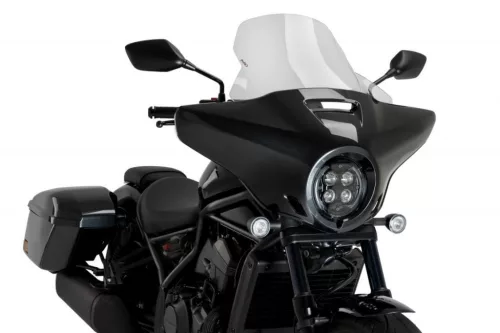 Parbriz PUIG HIGH - ROAD 21545W transparent pentru HONDA CMX 1100 Rebel 2023