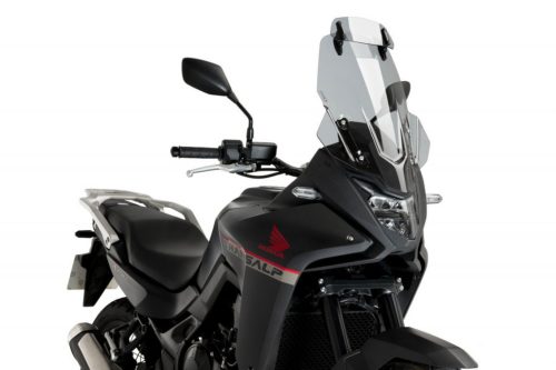 Windscreen PUIG TOURING WITH VISOR 21657H smoke