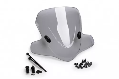 Parbriz PUIG CITY TOURING 21738H smoke pentru KYMCO Agility 125 S (R16) 2022-2026