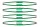 Rim strip PUIG 21833V verde set of 8 rim strips