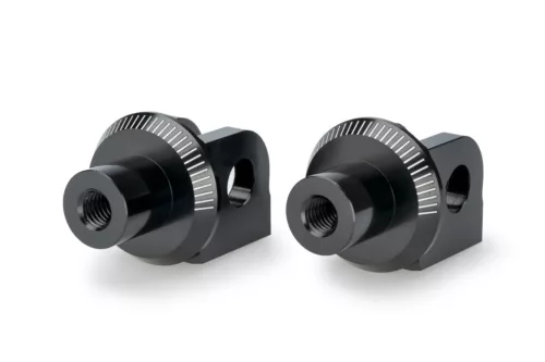 Footpeg adapters PUIG 21887N Negru